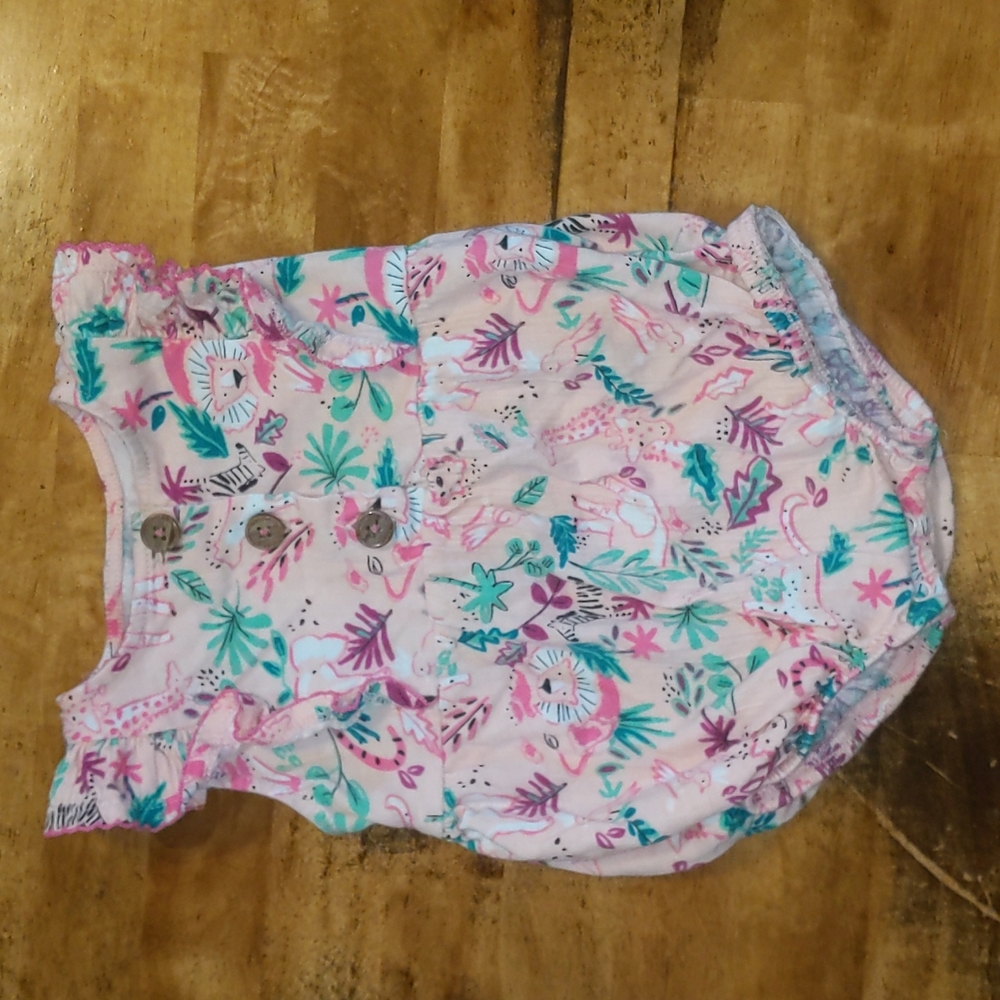 Ruffled Sleeveless Romper size 6-9M